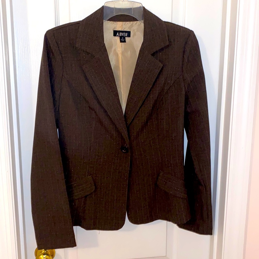 Business Suit Bundle by Amy Byer Sz 5 pants, Top M Blazer Coat M